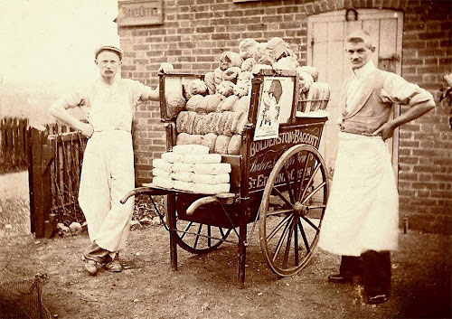 Bolderston & Baggott's Bread Cart - around 1900