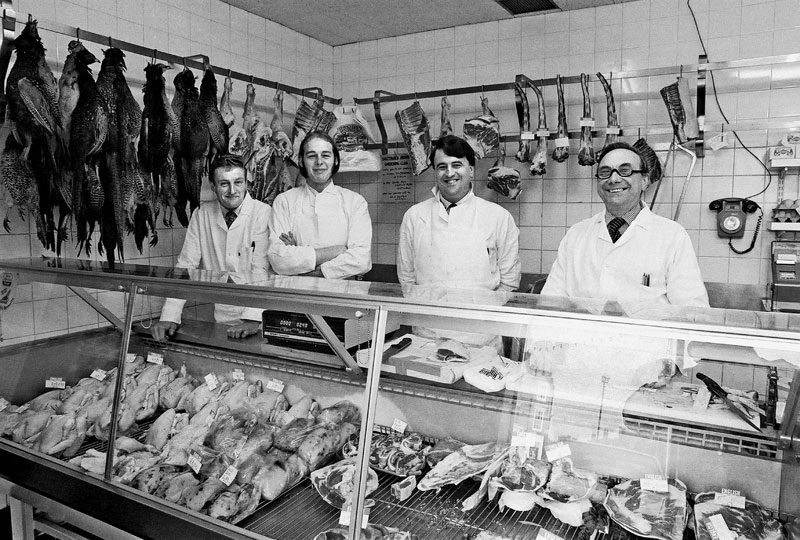 Hutson's Butchers in the mid 1980s