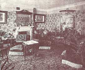 Marlborough Hotel Sitting Room c 1903