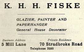 1960 advert for Fiske 