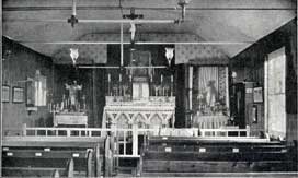 Libary Building as temporary RC chapel before 1916