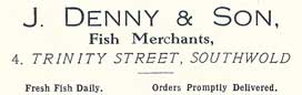 J Denny & Son advert